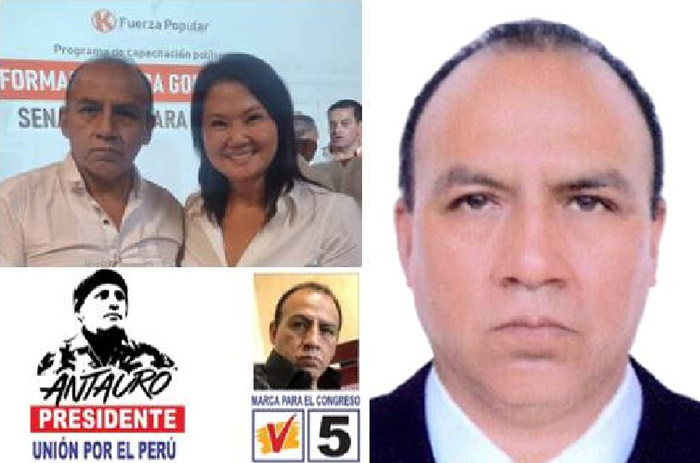 Candidato “camaleón” que postula para senador de Fuerza Popular por Apurímac votará en Lima